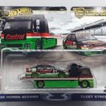 Hot Wheels. Team Transport. 96 Honda Accord & Fleet Street. Ritkaság !!!!!!!!!!!!!!! fotó