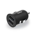 Hama 223351 2, 4A 2xUSB fekete szivargyújtó töltő fotó
