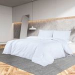 fehér pamut ágyneműhuzat-garnitúra 200 x 200 cm fotó