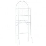 fehér WC feletti tárolóállvány 60 x 33 x 174 cm fotó