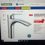 2 db Block mosdó csaptelep magasított kivitelben, fotó