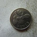 GAMBIA 6 PENCE, 1966. 1 DB. fotó