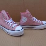 Új eredeti Converse Ctas Lift Hi 36, 5-es női prémium magas szárú emelt talpú cipő sportcipő edzőcipő fotó