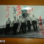 Fred Herfter Combo Dresden zenekar, dedikált kép fotó
