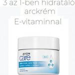 Care - 3 az 1-ben hidratáló arckrém E-vitaminnal (100 ml). Avon. Új! fotó