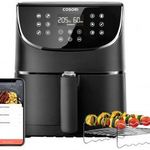 Cosori CS158-AF-RXB Forrólevegős fritőz 1700 W App vezérlés, Tapadásmentes bevonat, Kijelzővel, B... fotó