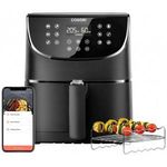 Cosori CS158-AF-RXB Forrólevegős fritőz 1700 W App vezérlés, Tapadásmentes bevonat, Kijelzővel, B... fotó