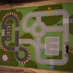 IKEA GYEREK AUTÓPÁLYÁS SZŐNYEG fotó