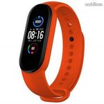 DEVIA DELUXE SPORT okosóra szíj - NARANCSSÁRGA - sportoláshoz, szilikon, állítható - Xiaomi Mi Ba... fotó