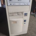 retro amd k6 350mhz számítógép működik! fotó