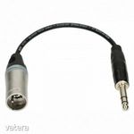 Klotz - KL-XLRBMP63 6.3mmJACK3-XLR3M kábel 0.2m fotó