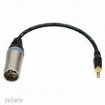 Klotz - KL-XLRBMP353.5mmJACK3-XLR3M kábel 0.2m fotó