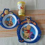 Micimackós gyermek étkészlet szett fotó