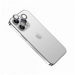 FIXED edzett üveg kamera lencsevédő iPhone 15Pro/15 Pro Max-hoz, ezüst FIXGC2-1202-SL Telefon, Ok... fotó