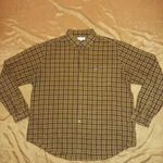 NEXT LONDON brit férfi tartan flanel ing patika állapotban - utca / vadászat - 3XL fotó