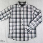 EREDETI TOMMY HILFIGER (M) ELEGÁNS KOCKÁS *EXCLUSIVE* HOSSZÚ UJJÚ FÉRFI *MINŐSÉGI* ING fotó