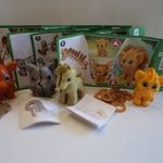 Kleine Konferenz der Tiere / állatok találkozója / teljes sor / SE205-208 + összes BPZ fotó