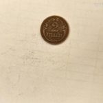 1929-es 2 Fillér fotó