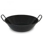 Zománcozott mély paella serpenyő 26 cm fotó