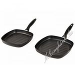 Zománcozott teflon grill serpenyő 24cmx24cm fotó