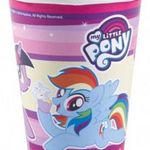 Én kicsi pónim Rainbow Sparkle papír pohár 8 db-os 250 ml fotó