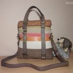 FOSSIL multicolor valódi bőr, sportosan elegáns crossbody táska fotó