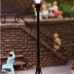 KL26 H0 TT mérethez köztéri- és Parklámpa – hidegfehér led kivitel (állítható 33-86 mm) fotó