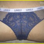 mister.lady, Lovely feliratú szürke színű csipkés féltanga M fotó