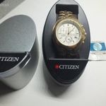 CITIZEN Eco-Drive perpetual calendar ARANYMETÁL SZÍNŰ CHRONOGRAPH GYŰJTEMÉNYBŐL ELADÓ! JAPÁN ÓRA!! fotó