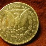 USA nagyméretű ezüst 1 dollár 1878 S patina 26, 73 gramm 0.900 38.1 mm fotó