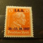 Német használatlan* MI 408 1927 /**kat.ár 80 euro / fotó