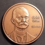 MÉE - 2015 - Budapest - Gohl Ödön/ 45. Vándorgyűlés bronz emlékérem fotó