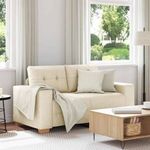 vászon loveseat kanapé 120 cm fotó