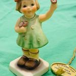 ANTIK EXLUZÍV MÉRETES HUMMEL PORCELÁN SZOBOR, ELSŐ DARABOKAT A KLUB TAGOK KAPTÁK fotó