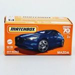 Mazda 3 2019 1: 64 Matchbox kék fotó