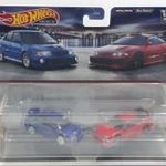 Hot Wheels. Premium. Mitsubishi Lancer Evolution VI & 95 Mitsubishi Eclipse. fotó