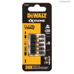 T20 x 5db 25mm-es IR Torziós csavarozóbit (DeWALT DT7381T-QZ) fotó