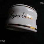 LAJOS BÁCSI PORCELÁN SZALVÉTA GYŰRŰ SZALVÉTA GYŰRŰ fotó