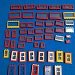 Lego City, Classic Town, Basic ajtó-ablak készlet 5. fotó
