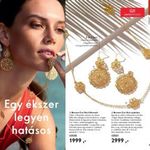 Gyönyörű arany tónusú ÉKSZERSZETT! Nyaklánc + fülbevaló / Breeze Cut Out. Oriflame Új! fotó