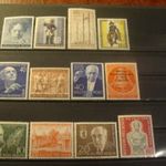 Nyugat-Berlin 1952-1956 12 féle használatlan** jó egyedi kiadás kat.ár 164 euro fotó