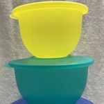 Új Tupperware Retró Új Hullám Tál szett (1, 3 L + 2, 5 L) fotó