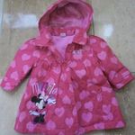 Minnie egeres vizlepergetös átmeneti kabát 3-6 hónapos kislányra. fotó