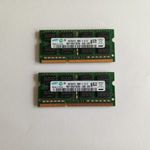 Samsung 8gb 2x4/1600mhz DDR3 laptop memória az ár 2db-ra szól! fotó