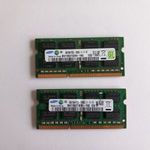 Samsung 8gb 2x4/1600mhz DDR3L-es laptop memória az ár 2db-ra szól! fotó