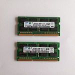 Samsung 8gb 2x4/1333mhz DDR3 laptop memória az ár 2db-ra szól! fotó