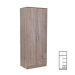 Miami gardróbszekrény 80x205 cm yorki tölgy-yorki tölgy fotó