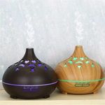 Worth Air Fa hatású aromaterápiás párologtató, ultrahangos párásító és illatosító 500ml - távirán... fotó