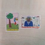 Hollandia bélyeg sorrészlet: Gyermekbélyegek 1987 fotó