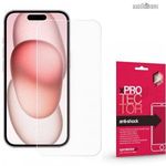 Apple iPhone 15, 16 Xpro Anti Shock Flexible rugalmas előlap védő karcálló edzett üveg, 9H, A kép... fotó